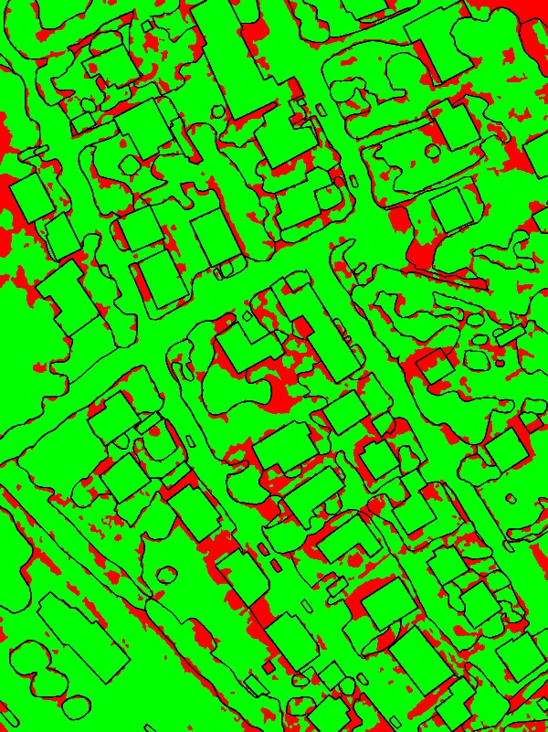 red/green image