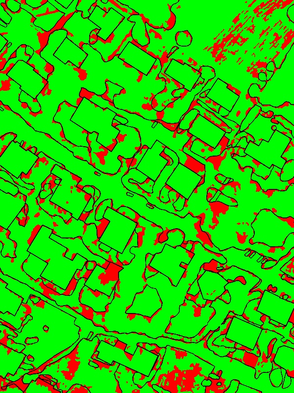 red/green image