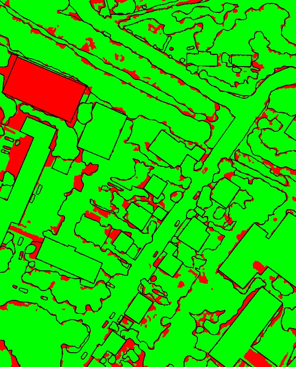 red/green image