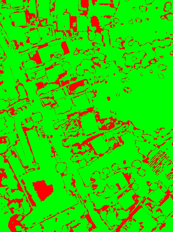 red/green image