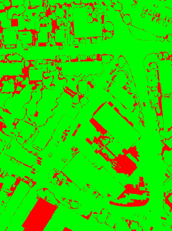 red/green image