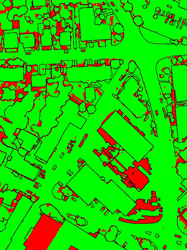 red/green image