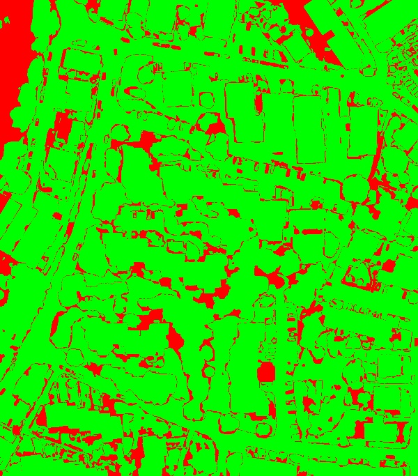 red/green image