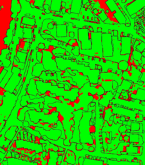 red/green image