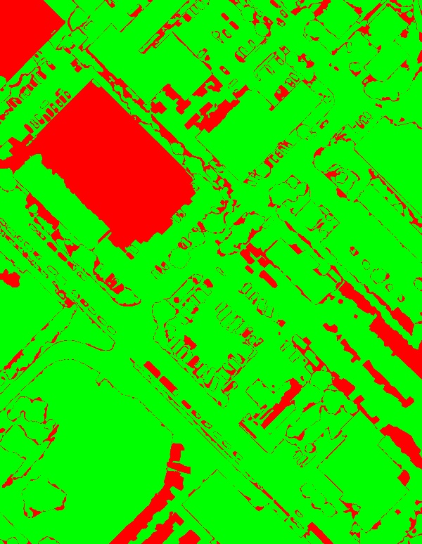 red/green image