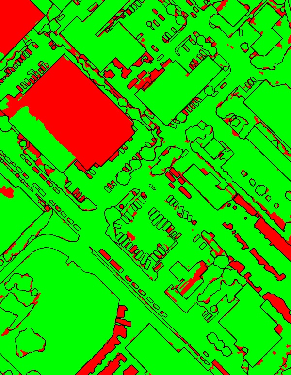 red/green image