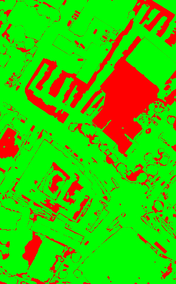 red/green image