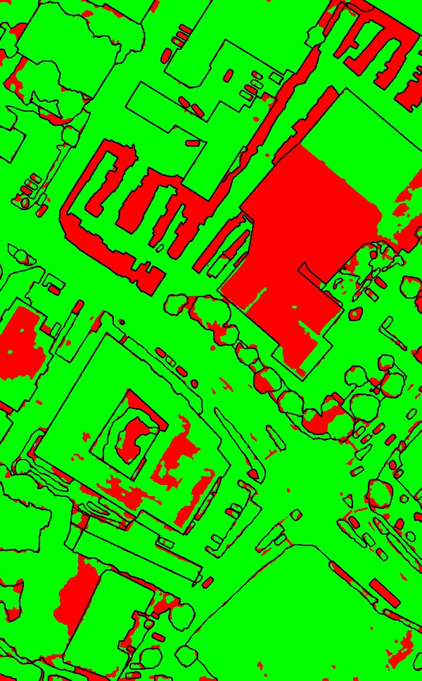 red/green image
