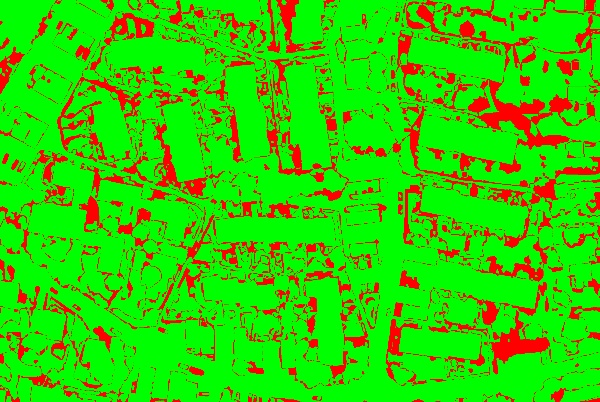 red/green image