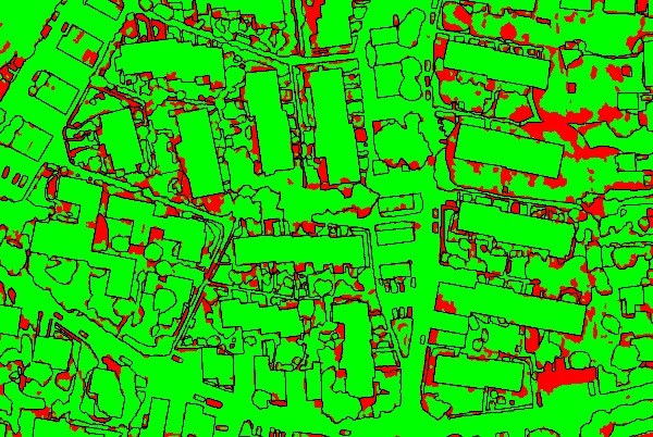 red/green image