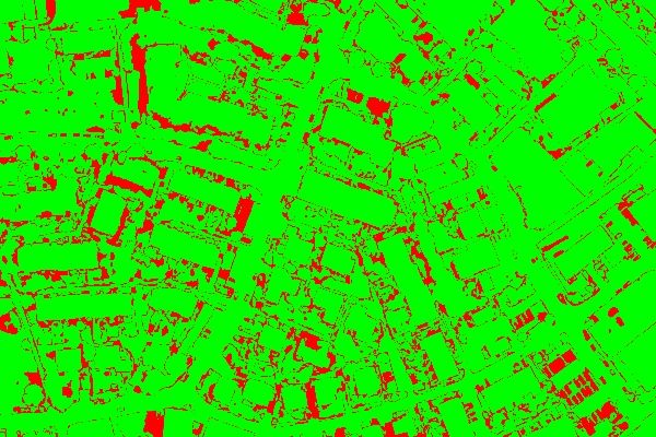 red/green image