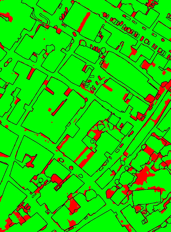 red/green image