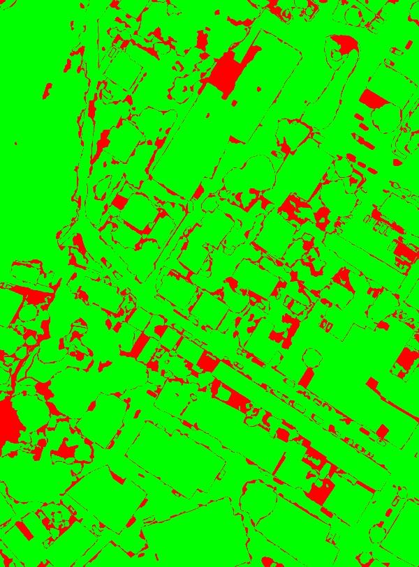 red/green image