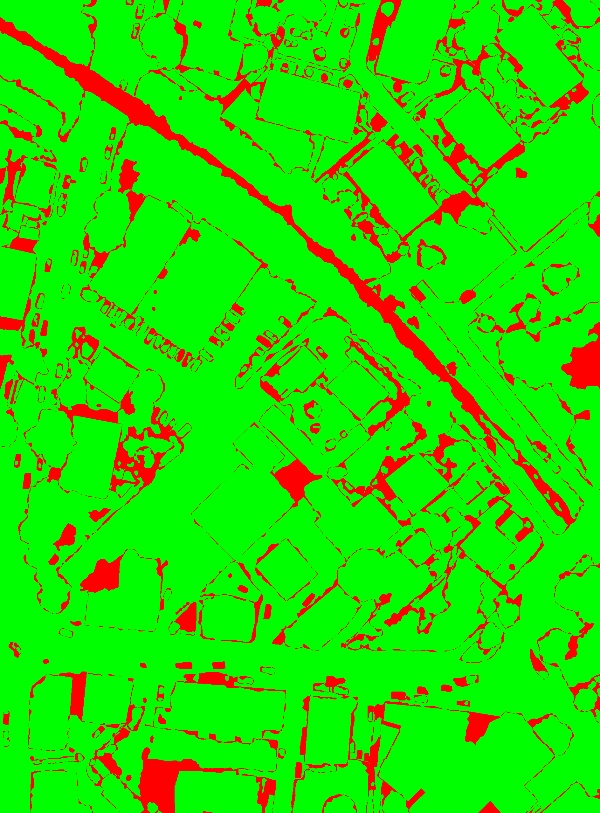 red/green image