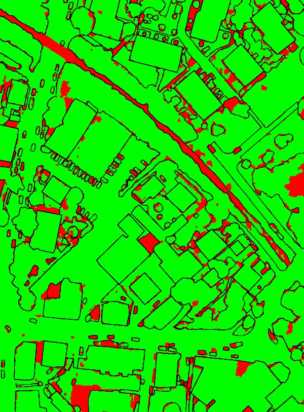 red/green image