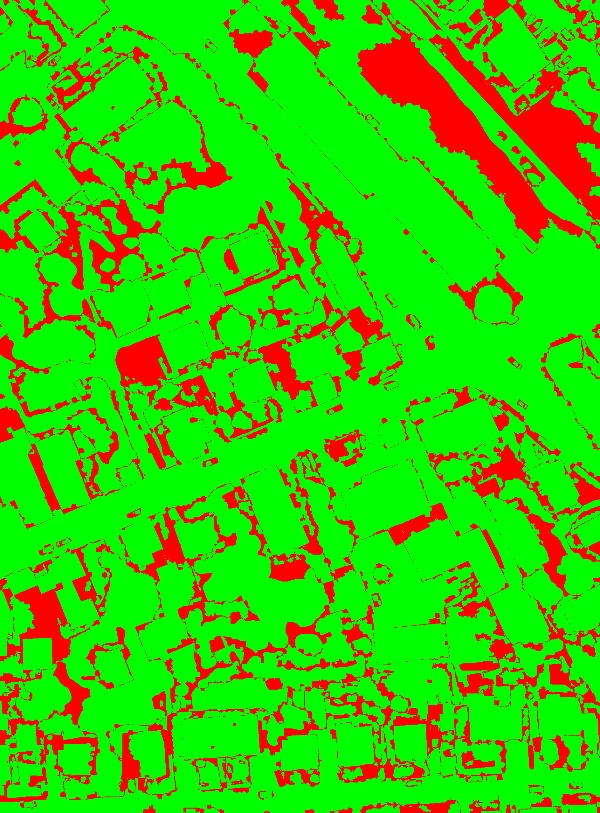 red/green image