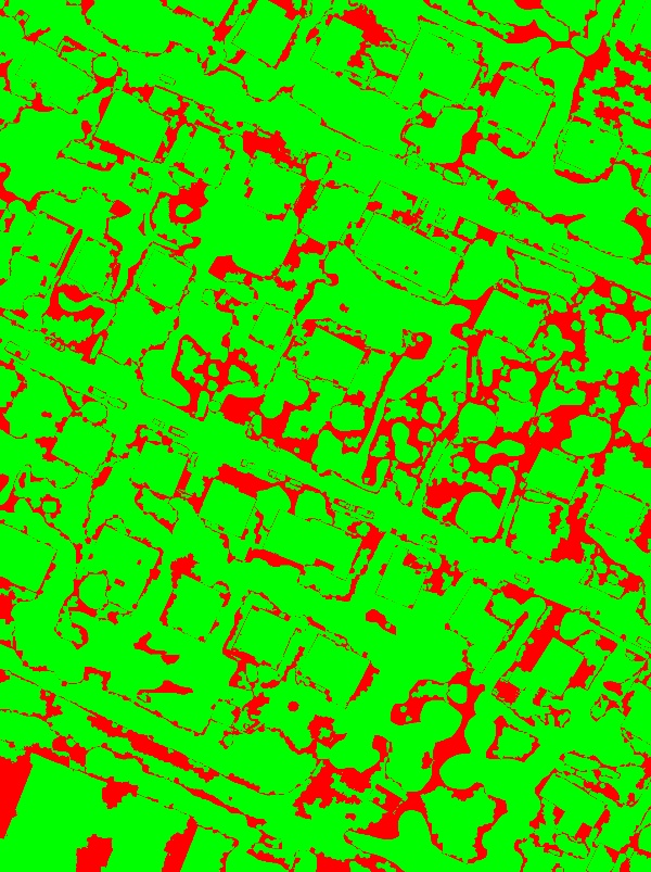 red/green image
