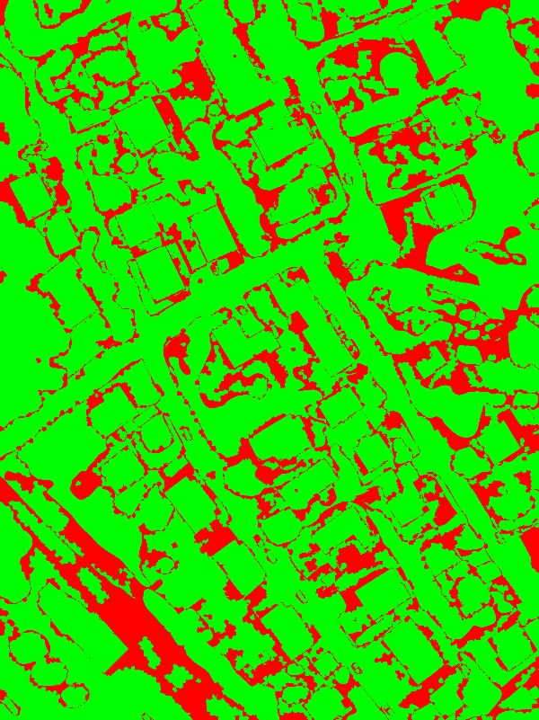 red/green image
