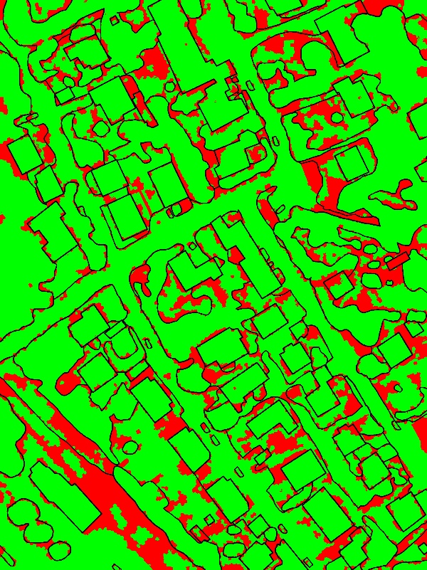 red/green image