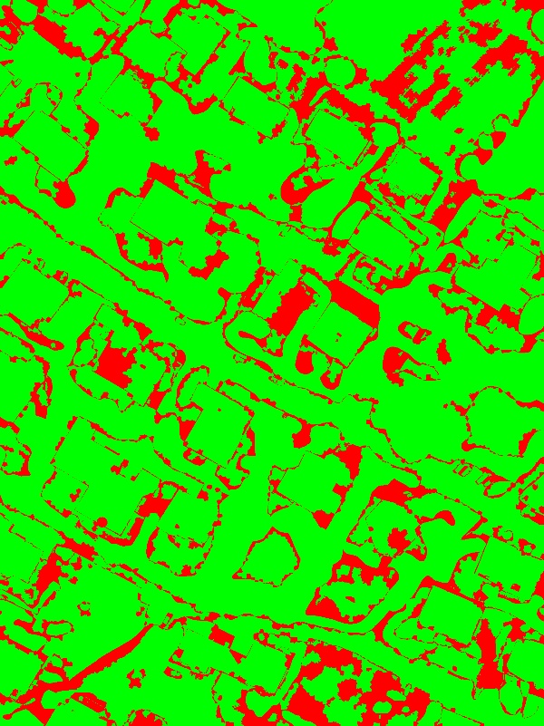 red/green image