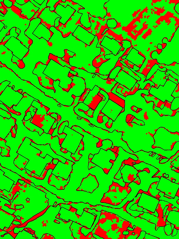 red/green image