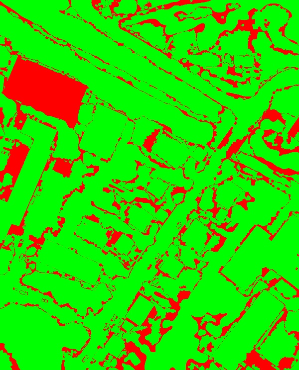 red/green image
