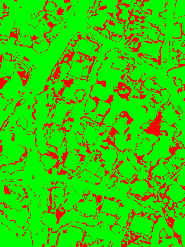 red/green image