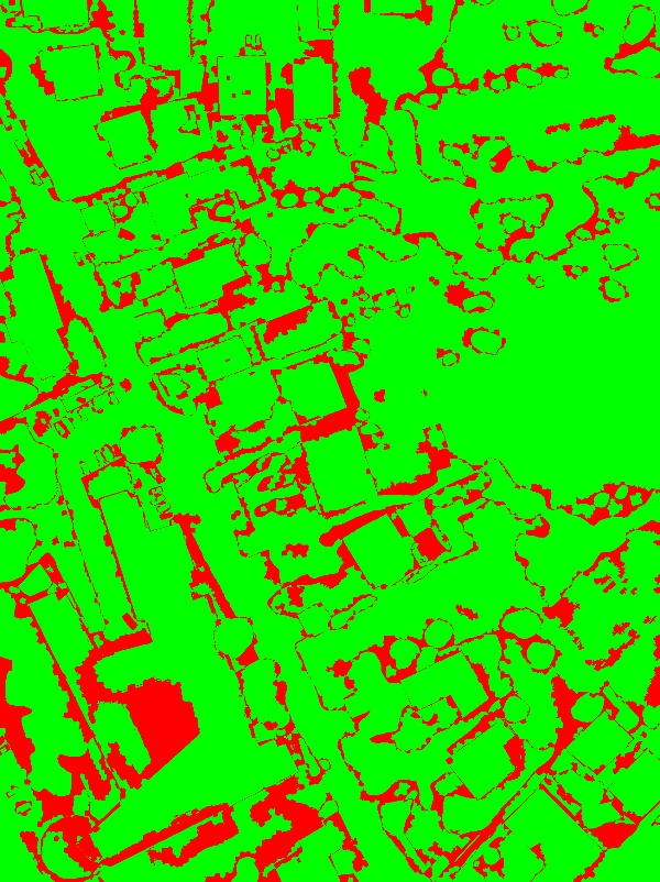 red/green image