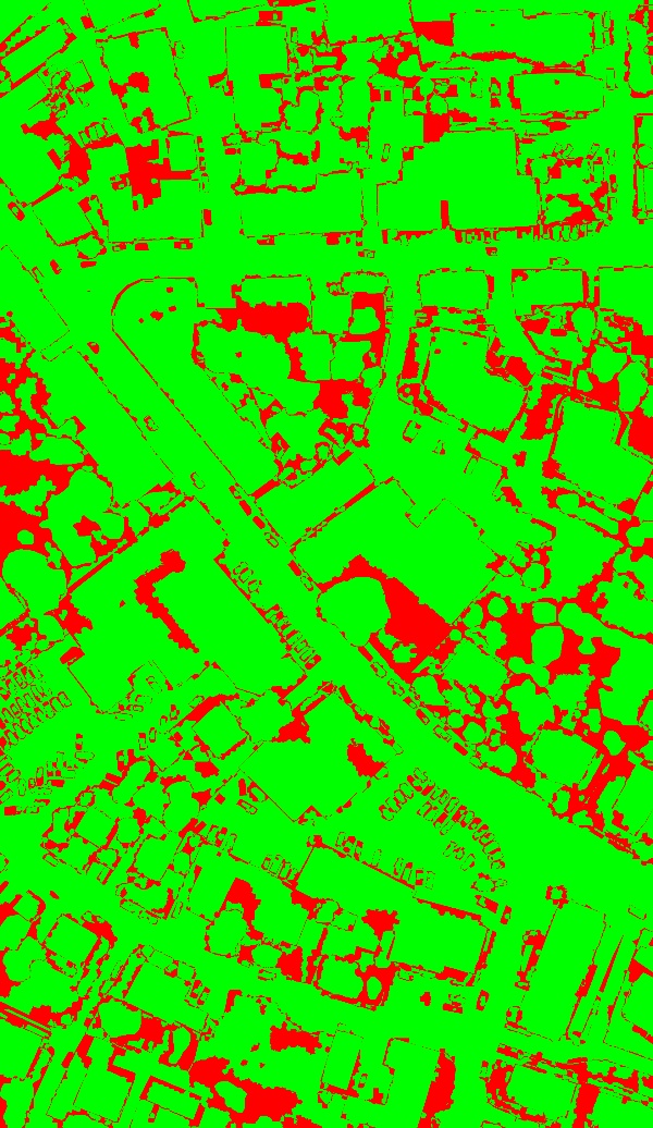 red/green image