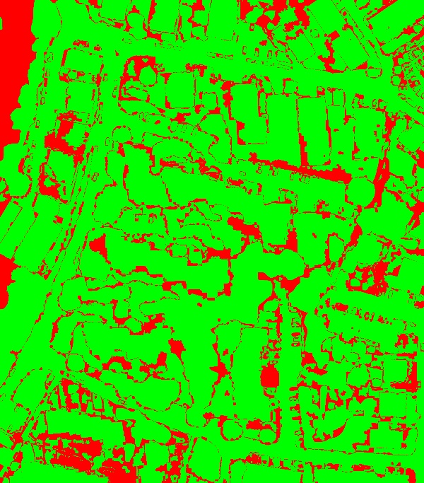 red/green image