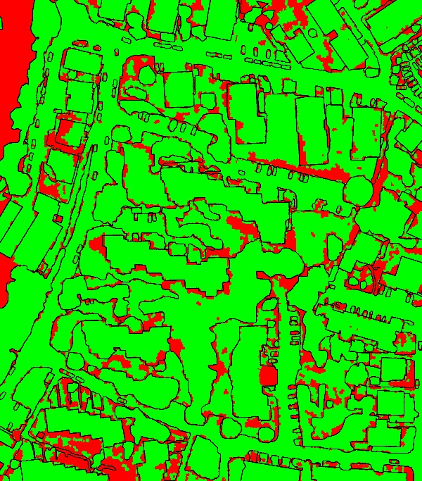 red/green image