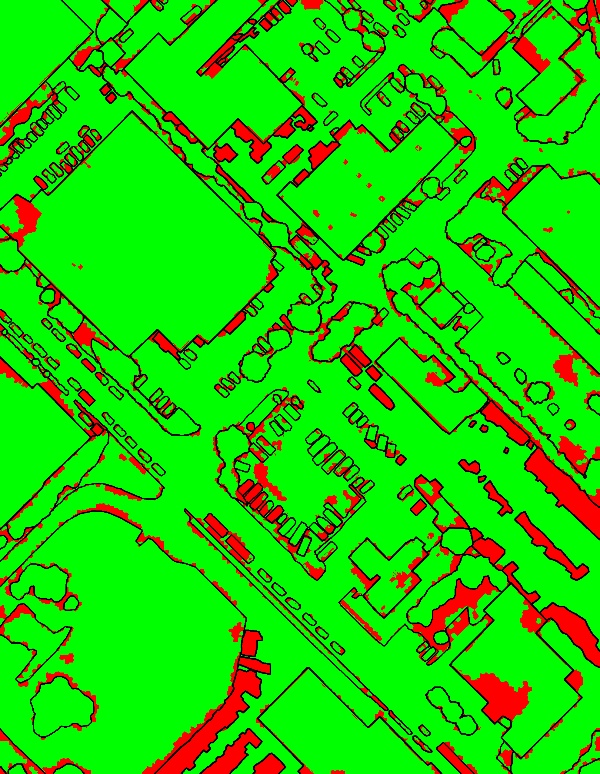 red/green image