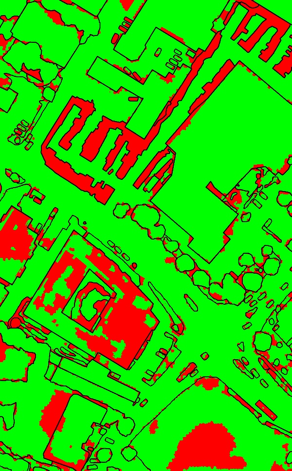 red/green image