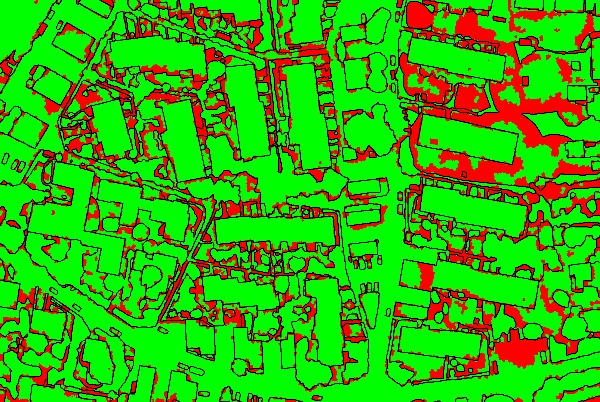 red/green image