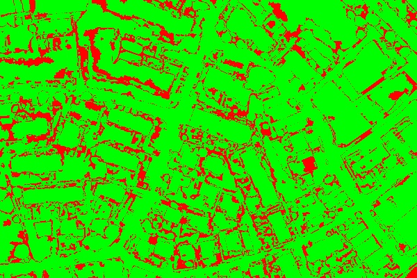 red/green image