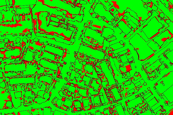 red/green image
