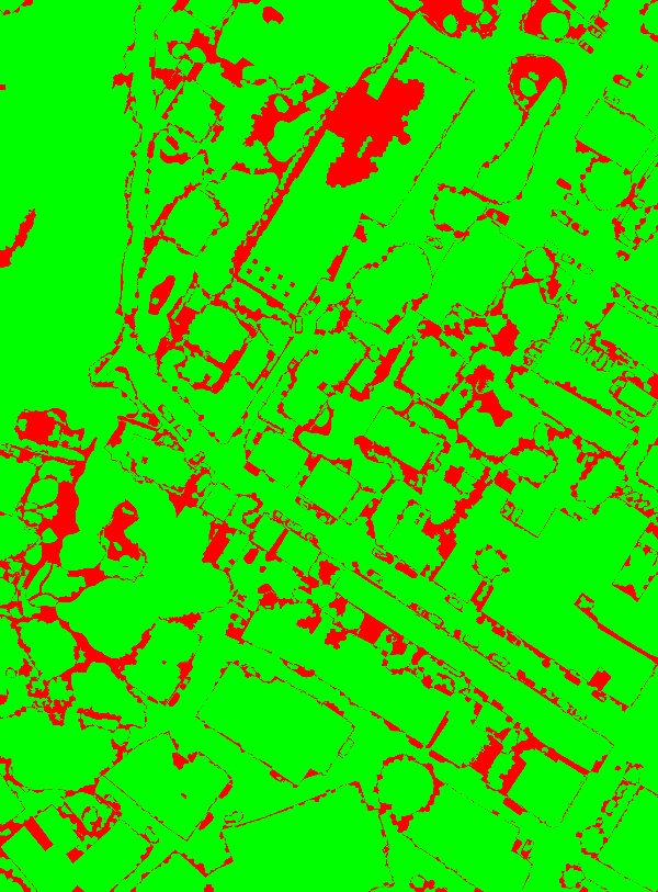 red/green image